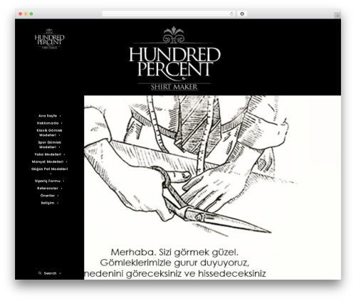 Theme WordPress Uncode - hundredpercent.com.tr
