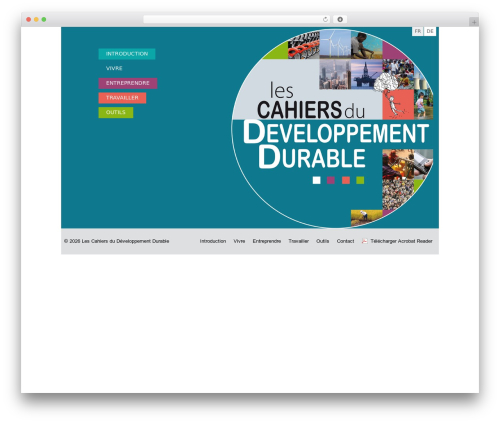 WordPress theme Starkers HTML5 - les.cahiers-developpement-durable.be