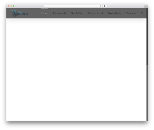 Simple responsive event list WordPress plugin - artillerie-schuettenhoff.de