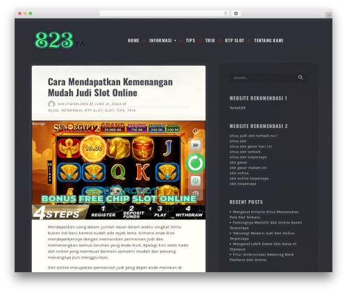 Float best WordPress theme - 823ya.com