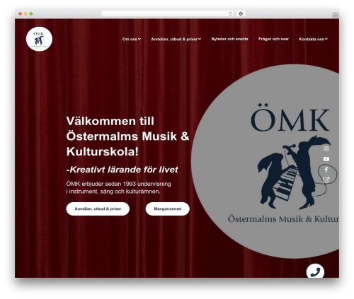 Generation theme WordPress - ostermalmsmk.se