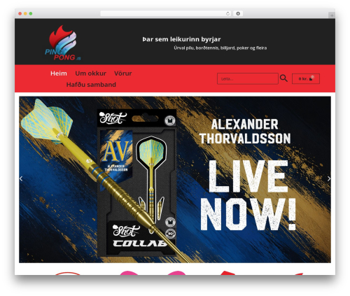 TVG Xpress Hraðsendingar (tvg-xpress) free WordPress plugin - pingpong.is
