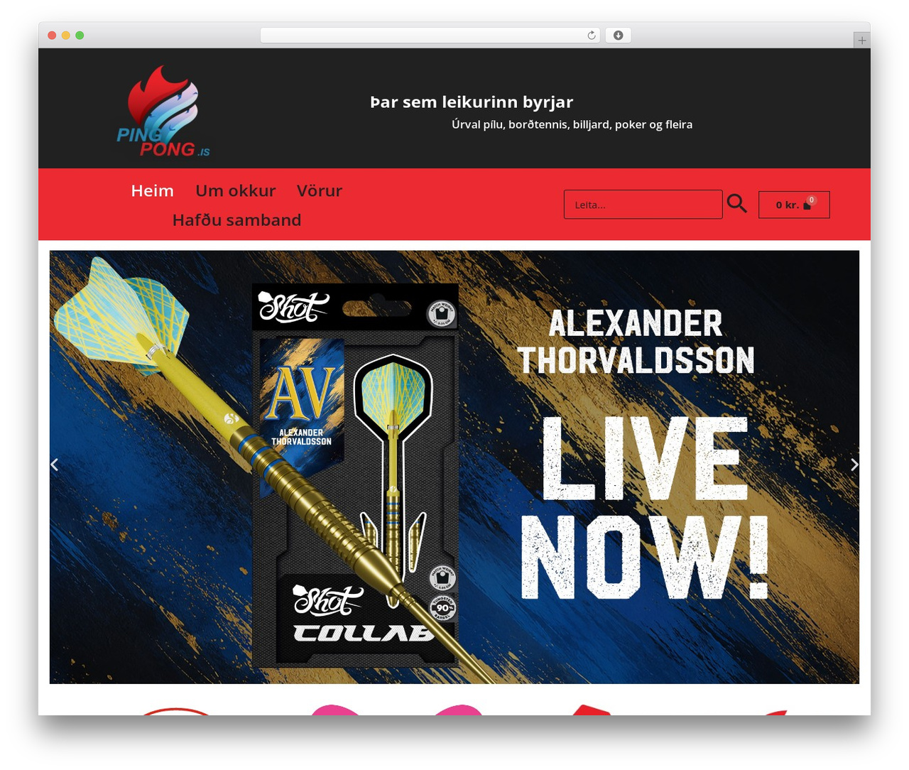 Hello Elementor Child WordPress theme - pingpong.is