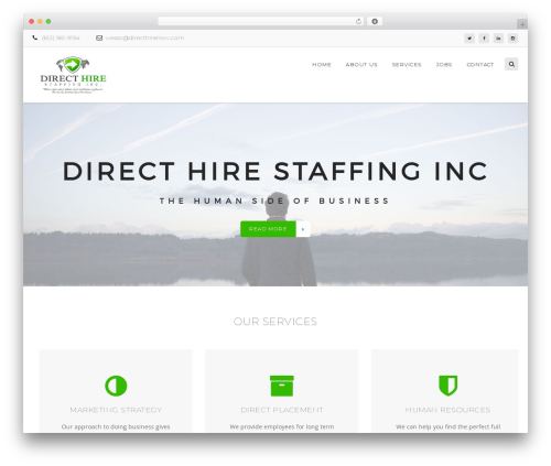 IODtheme WordPress theme design - directhirenow.com