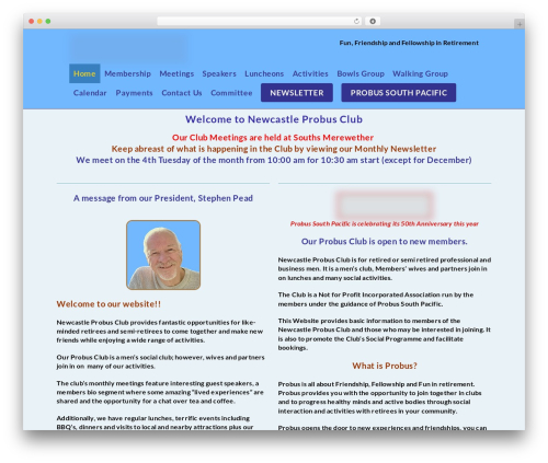 Custom iframe WordPress plugin - newcastleprobus.org