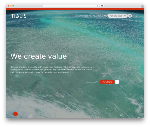 Softexpert WordPress theme - thalis.com.gr