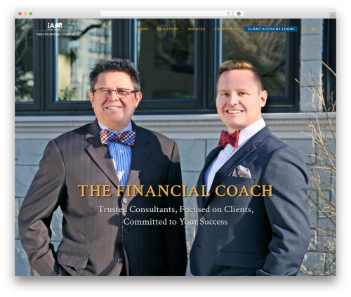 Codeless framework WordPress plugin - thefinancialcoach.ca