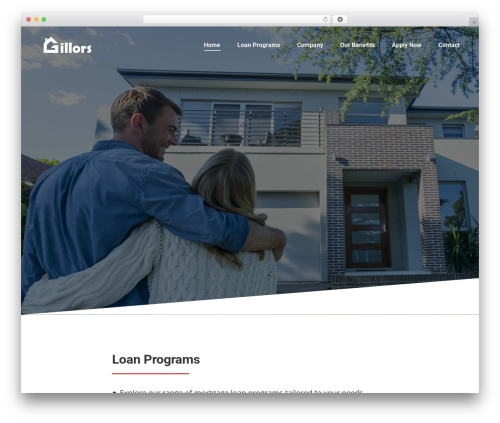 The7 Classic WordPress theme - gillors.com
