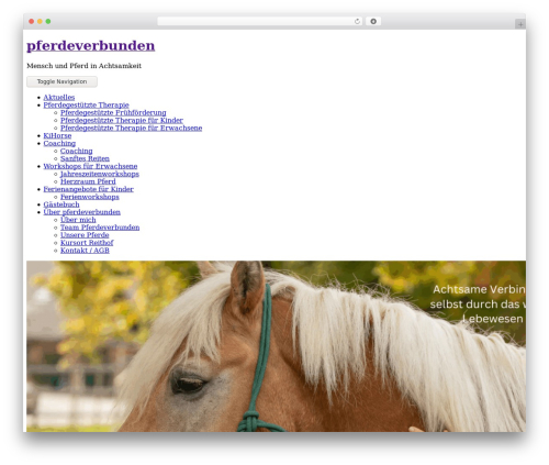 Pressware image widget WordPress plugin - pferdeverbunden.ch