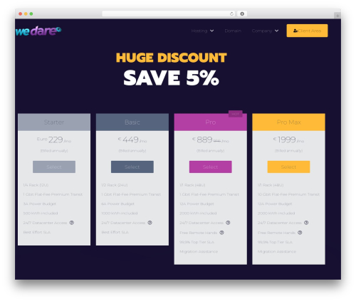 Phox host WordPress plugin - wedare.nl
