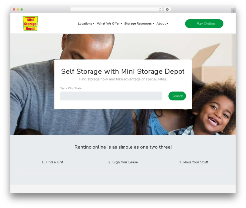 Theme WordPress secur - ministoragedepot.com