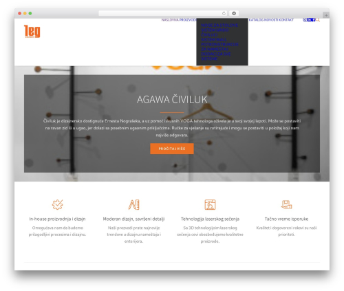 Uncode WordPress theme - legsistem.co.rs