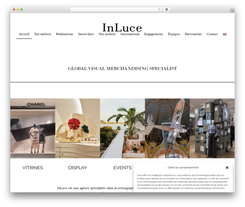 WordPress theme inluce - inluce.fr