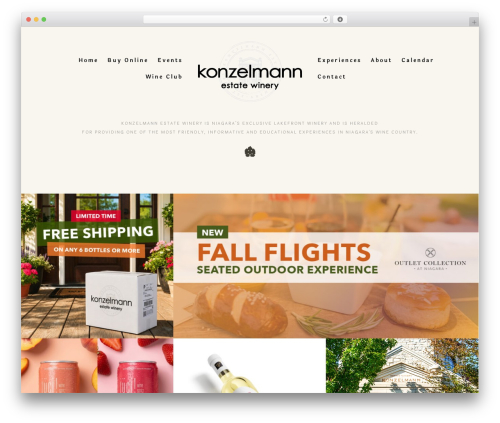 WordPress theme Wine - konzelmann.ca
