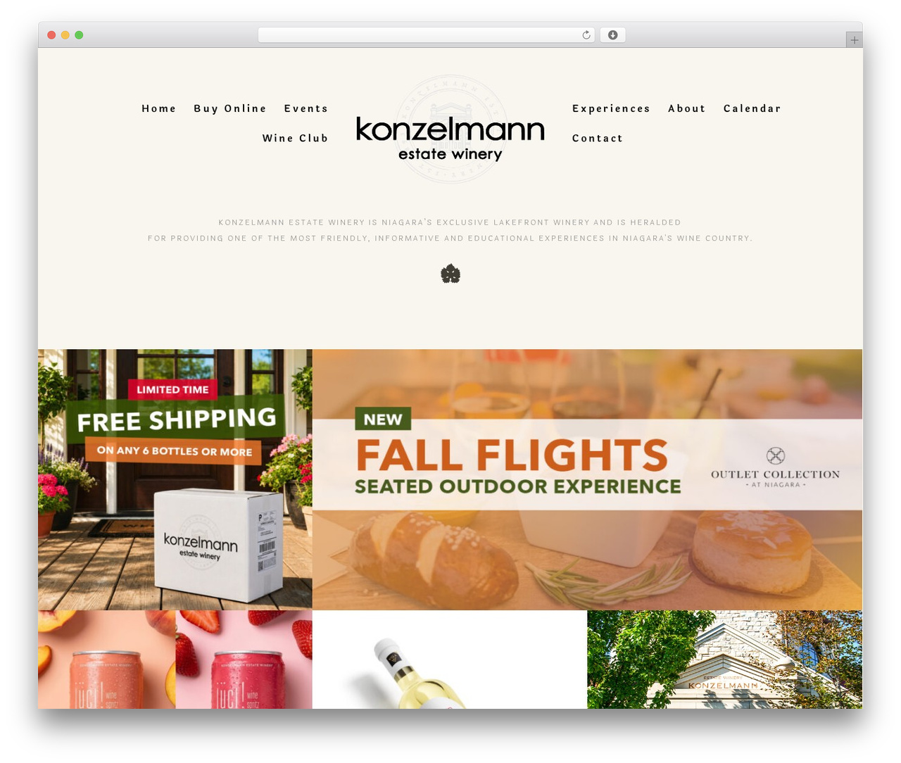 WordPress theme Wine - konzelmann.ca