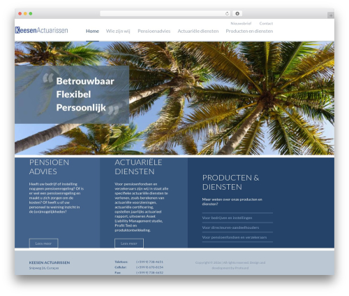 Tenweb builder WordPress plugin - actuarissen.com