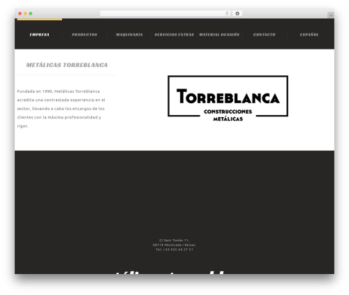 Cherry media parallax WordPress plugin - metalicastorreblanca.com