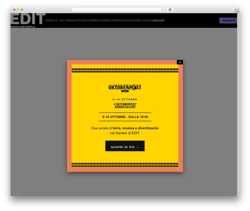 Edit WordPress theme - editspace.com
