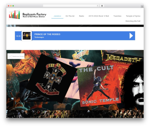 Lbg audio11 html5 shoutcast_history WordPress plugin - replicantsfactory.com