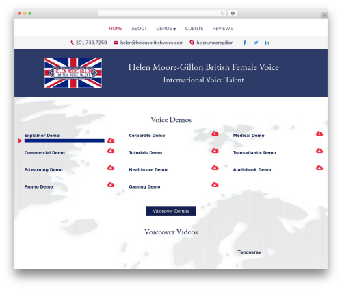 Genesis WP theme - helensbritishvoice.com
