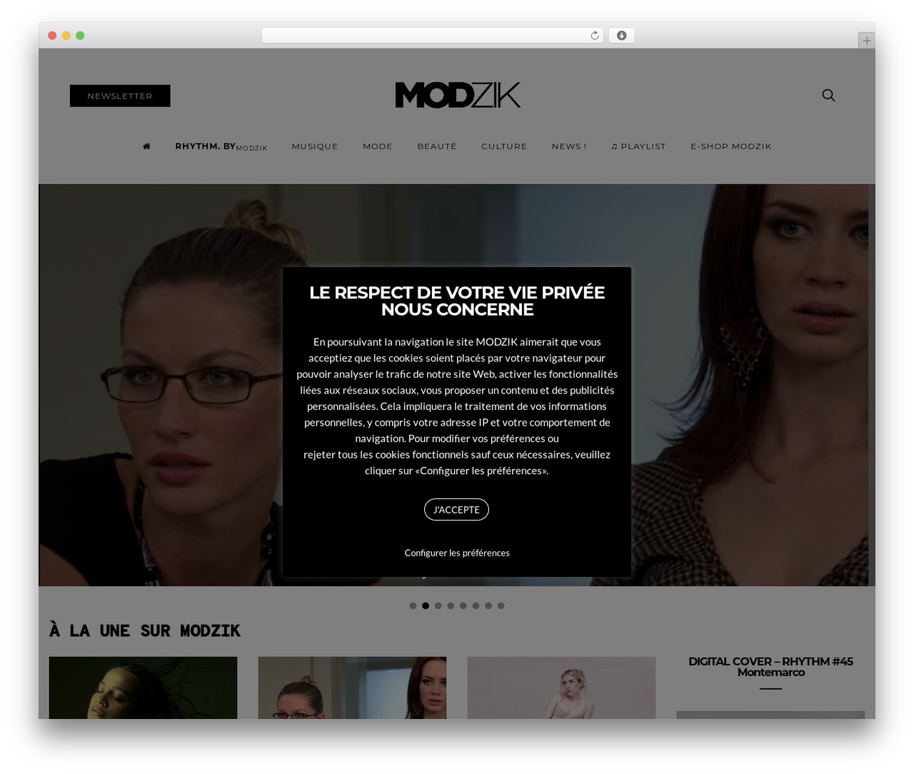 MODZIK WordPress theme - modzik.com MODZIK WordPress theme - modzik.com