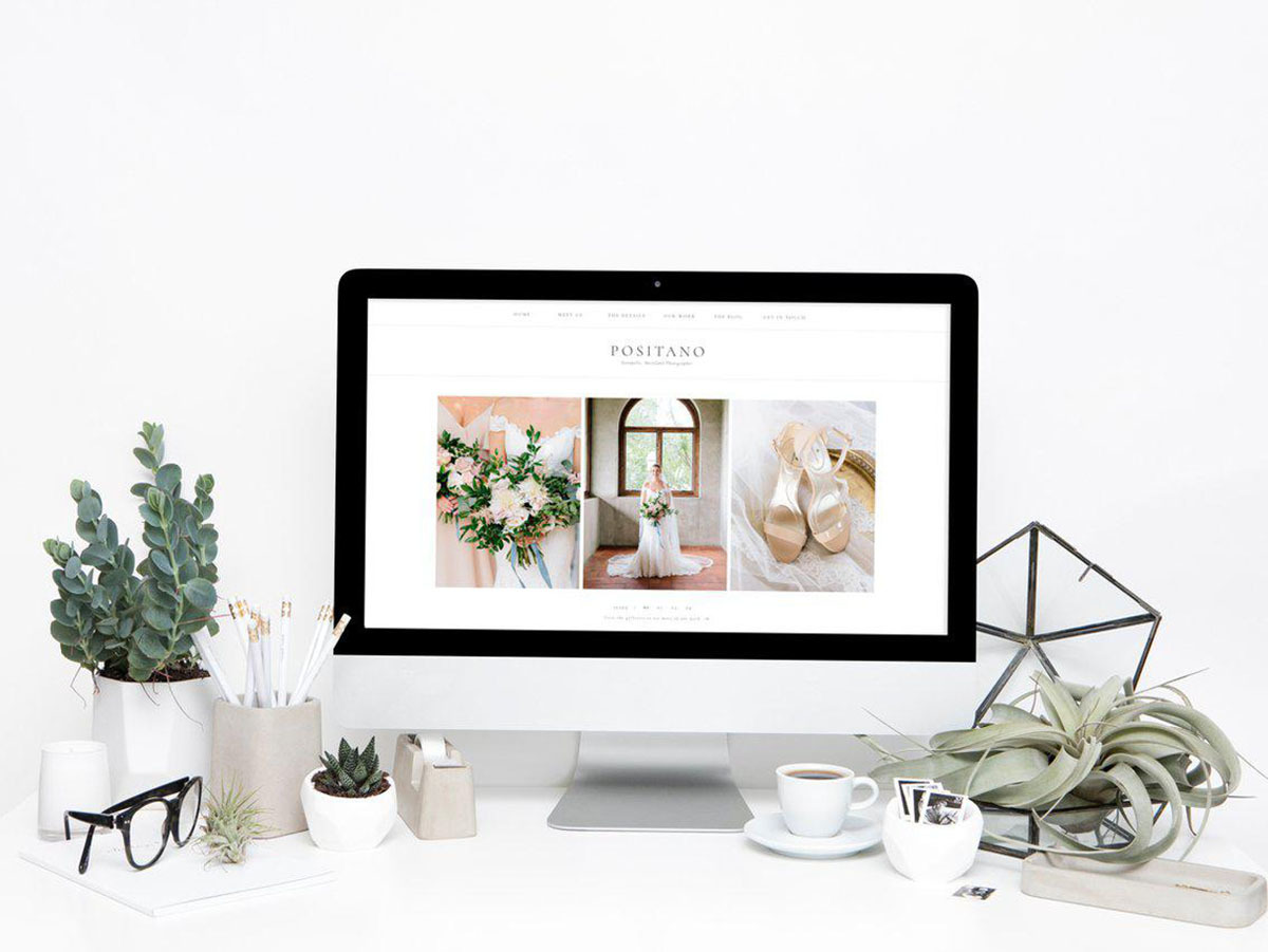 Positano wallpapers WordPress theme by Davey & Krista