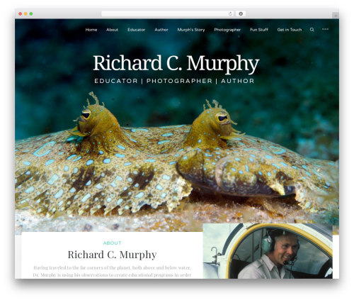 Suarez WordPress theme - rcmurph.com