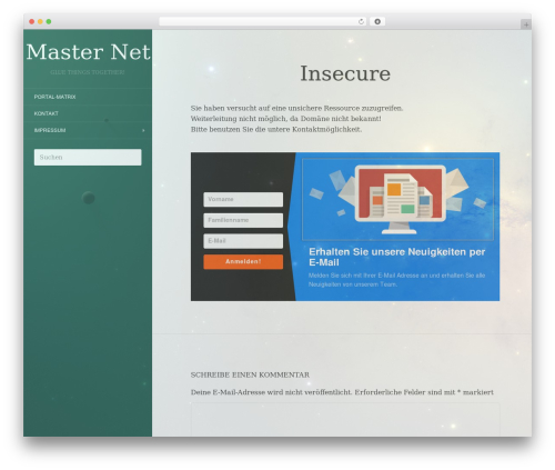 Theme WordPress Flat - master-net.org/home/insecure/?req=didaktik4you.de