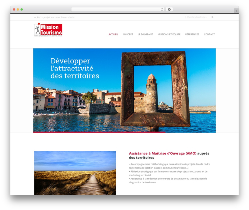 Theme WordPress Invicta - missiontourisme.com
