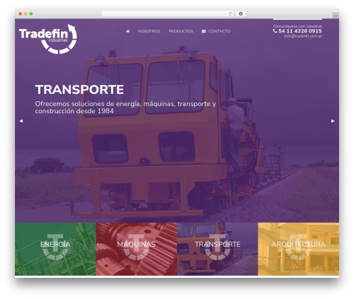 Portfolio gallery WordPress plugin - tradefin.com.ar