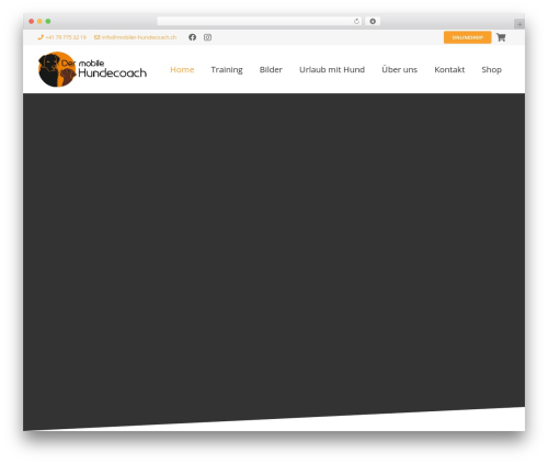 Google map wp WordPress plugin - mobiler-hundecoach.ch
