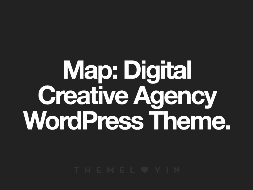 WordPress theme Map WordPress theme Map