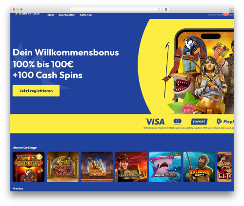 WordPress theme Phoenix - sunmakerdeutschland.com