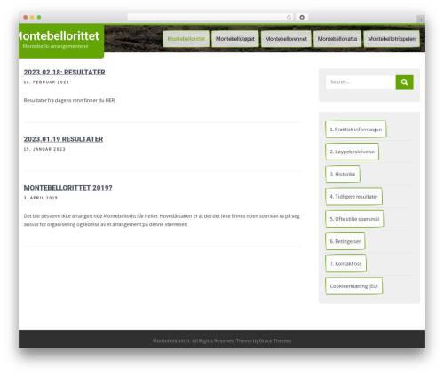 WordPress theme Spangle Lite - montebellorittet.no WordPress theme Spangle Lite - montebellorittet.no