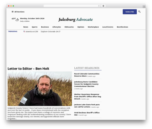 Mng htl WordPress plugin - julesburgadvocate.com