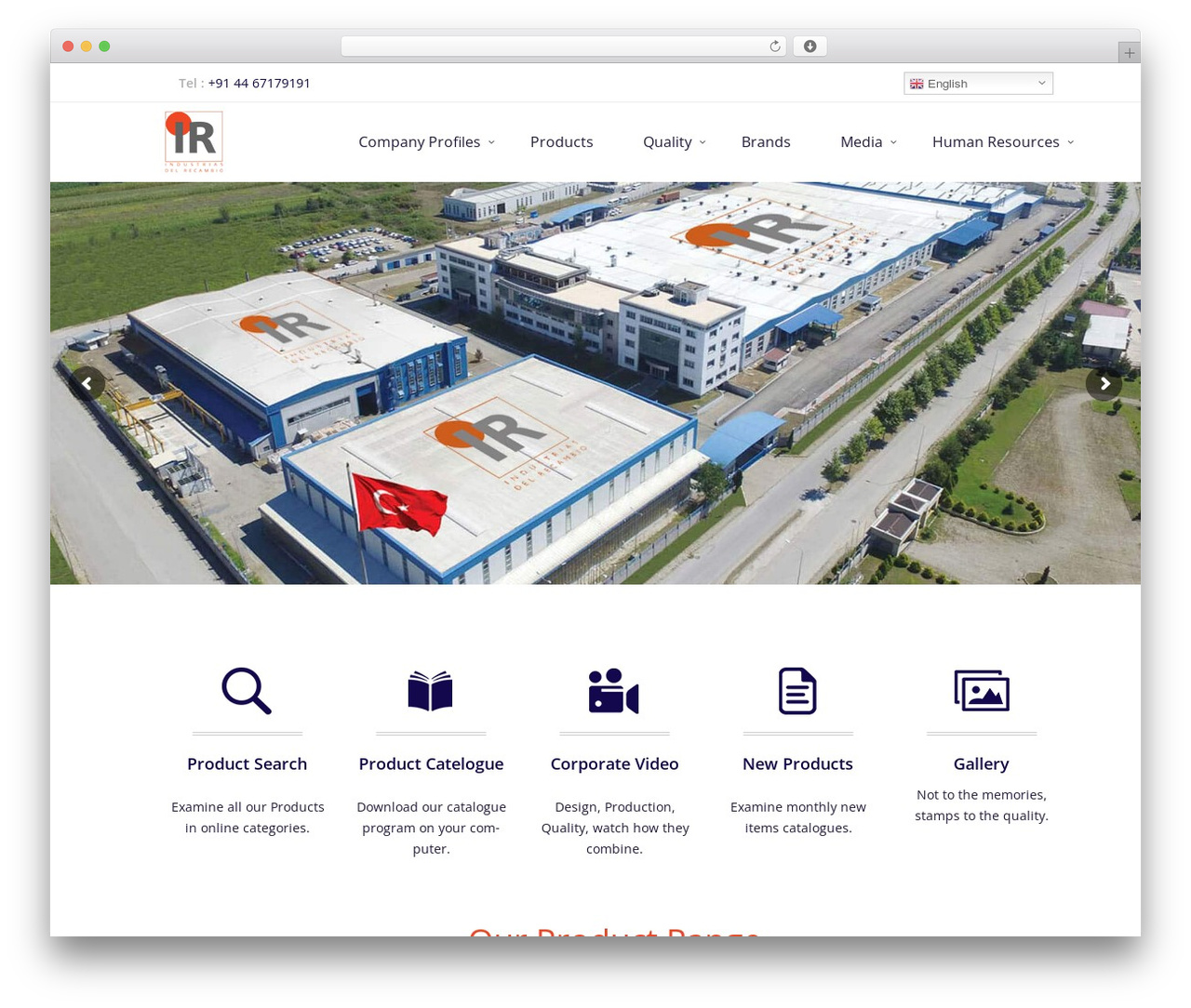 Complex WordPress theme - irecambioindia.com Complex WordPress theme - irecambioindia.com