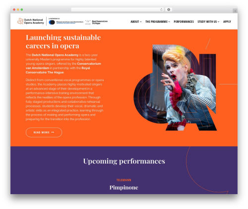DNOA WordPress theme - opera-academy.nl