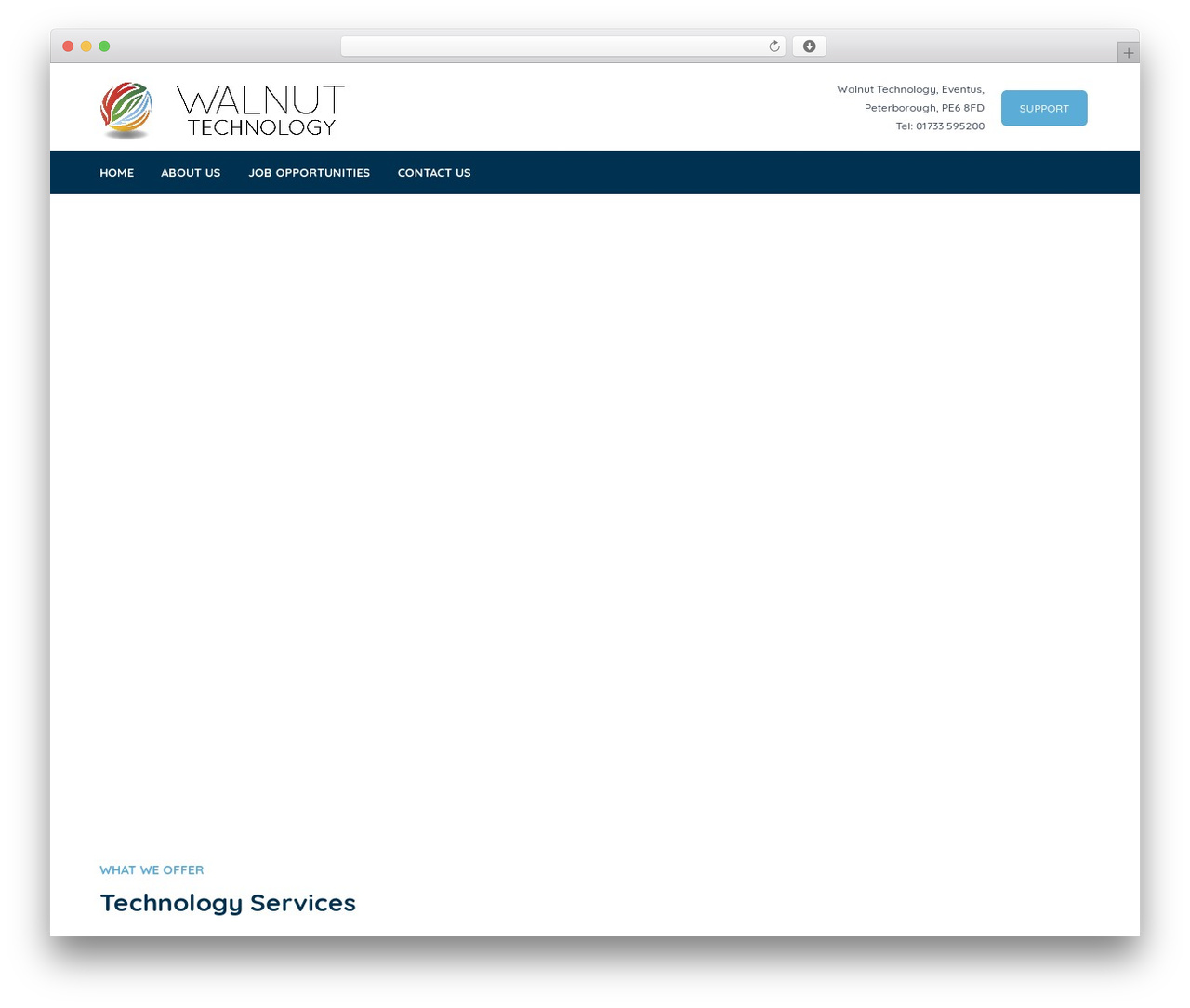 Execoore theme WordPress - walnuttechnology.co.uk