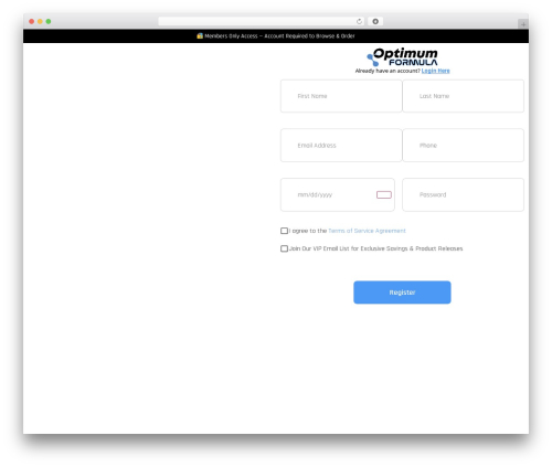 Funnel builder pro WordPress plugin - optimumformula.co