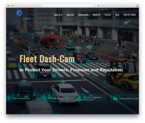 Lambda business WordPress theme - januscam.com