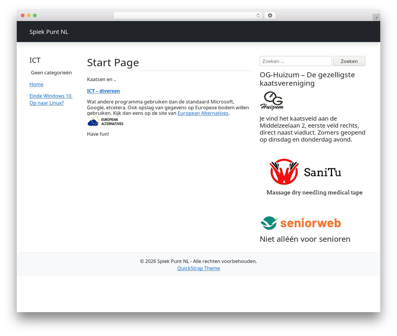QuickStrap WP theme - spiek.nl QuickStrap WP theme - spiek.nl