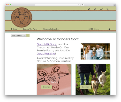 Storefront theme WordPress free - gandersgoat.com