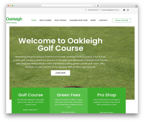 Th widget pack WordPress plugin - oakleighgolf.com.au