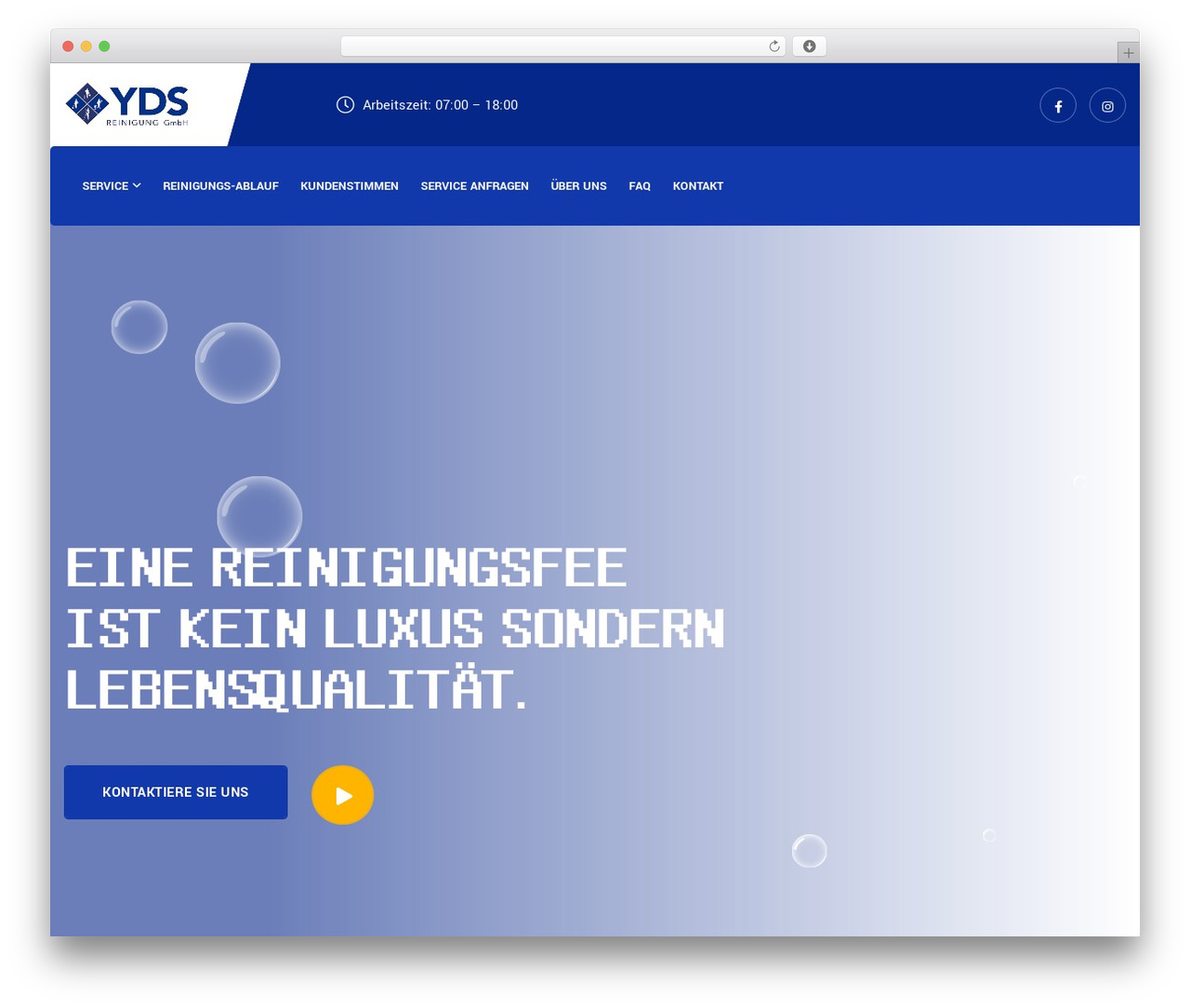 Cleanu WordPress theme - ydsreinigung.ch Cleanu WordPress theme - ydsreinigung.ch