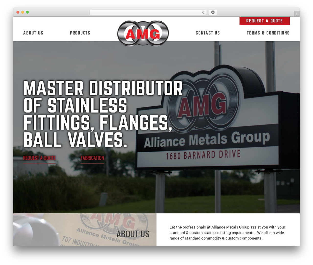 Custom WordPress Theme - Stellar Blue Technologies WordPress theme - amgomro.com