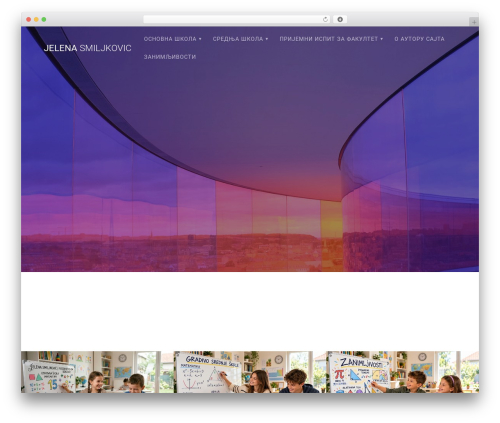 Materialis WordPress theme - jelenasmiljkovic.com