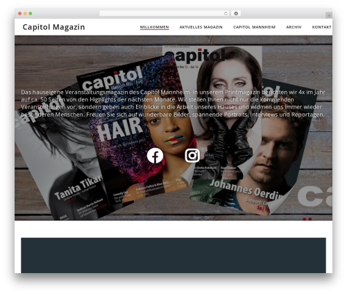Theme WordPress Integral - capitolmagazin.de