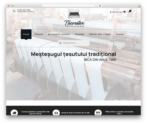 Theme WordPress WineMaker - nicoratex.ro