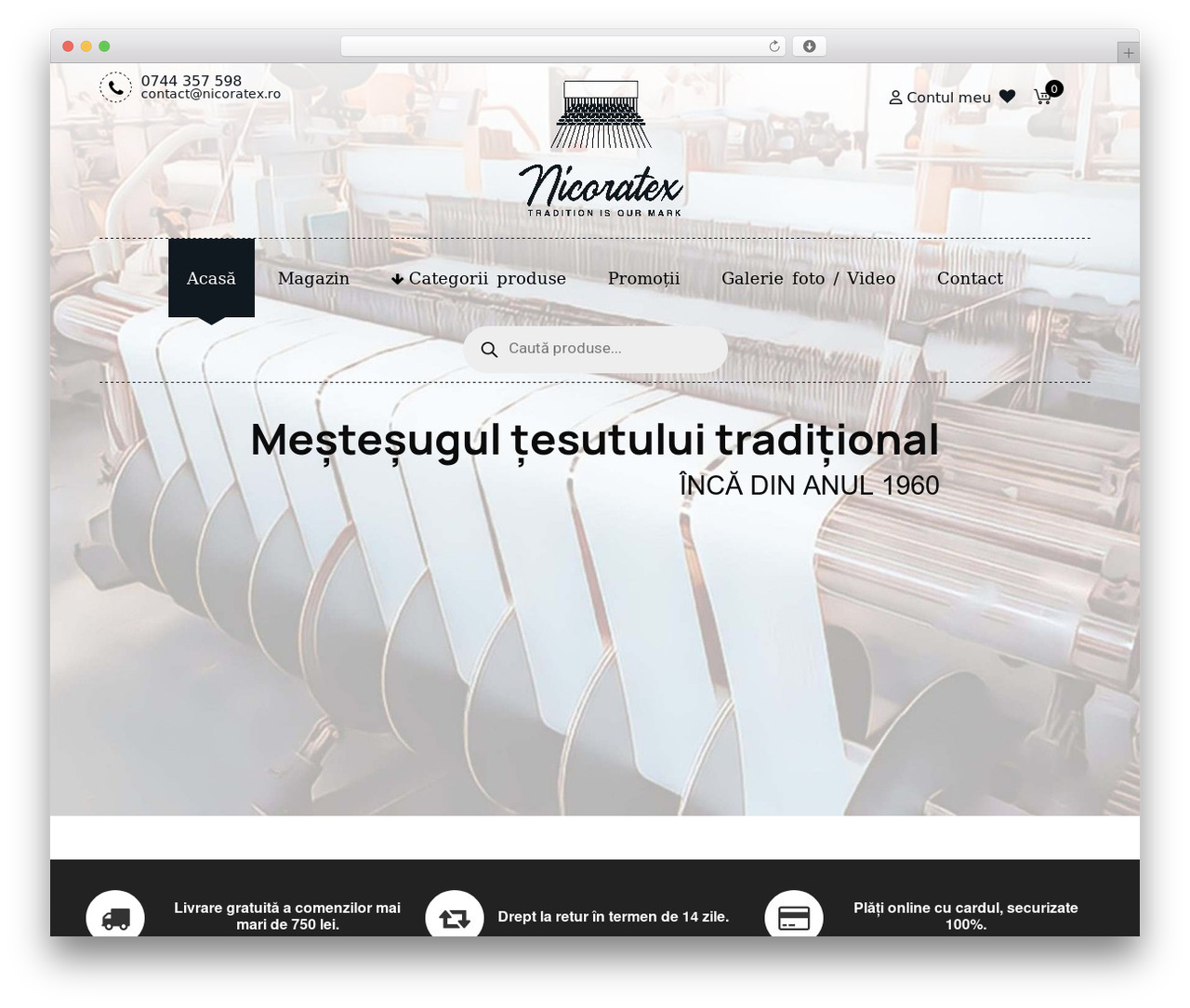 Theme WordPress WineMaker - nicoratex.ro