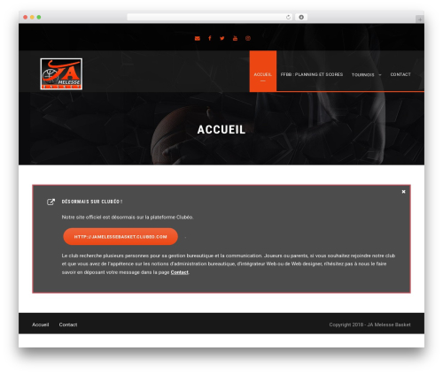 Theme WordPress BigSlam - jamelessebasket.com
